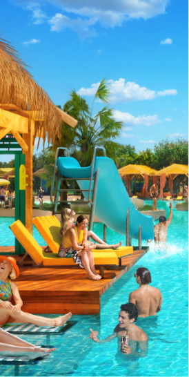 Calypso Lagoon background