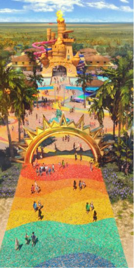 Paradise Plaza background